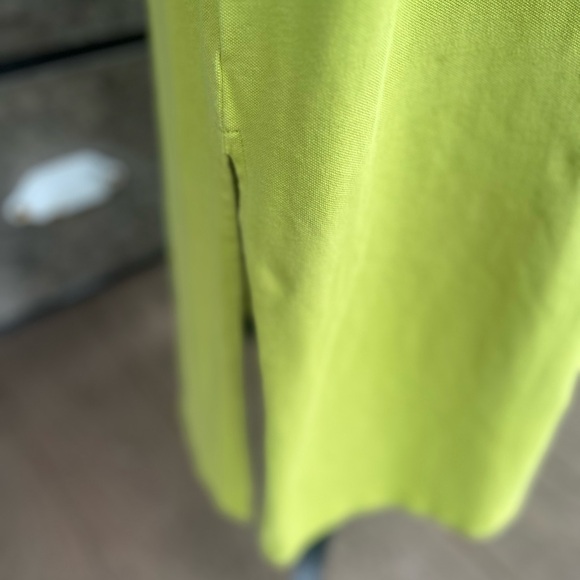 Talbots size Medium lime green Summer dress - Picture 7 of 7